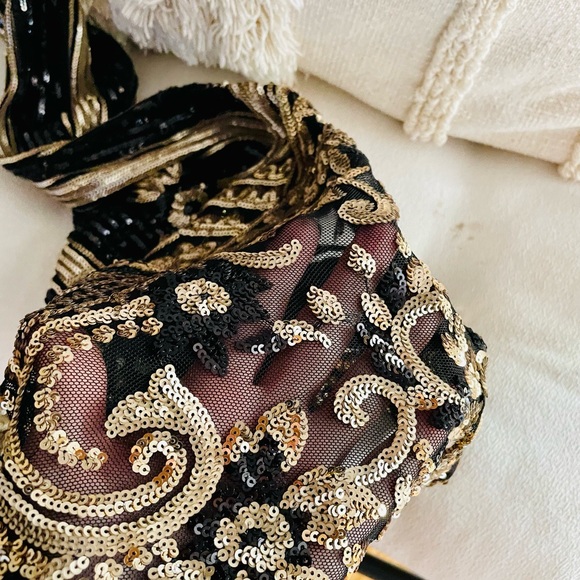 GIRL ON A VINE Diamond & Pearl boho pants READ LISTING - Picture 4 of 9